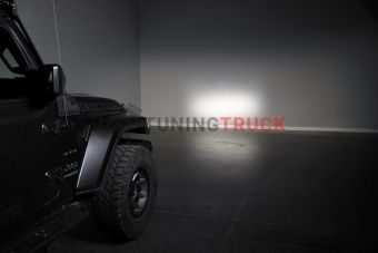 Комплект LED-модулей SS5 Pro CrossLink на бампер Jeep Wrangler, водительский свет