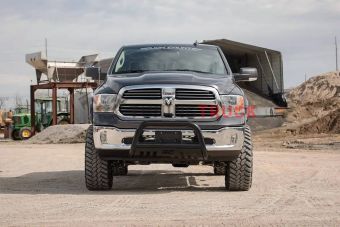 Черная защита бампера для Dodge Ram 1500 4WD/2WD