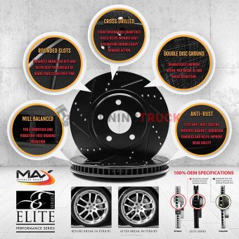 Комплект тормозных дисков и колодок для Chevrolet Tahoe | Cadillac Escalade 2007-2014 серия ELITE xDS