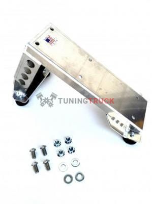 Алюминиевый кронштейн пола 2 с резиновыми ножками