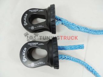 Коуш для синтетического троса 3/8-1/2" - красный