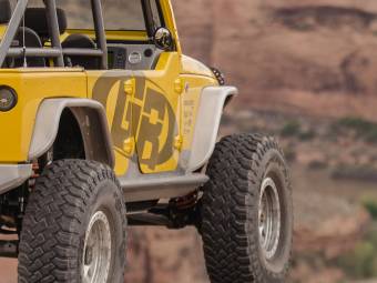 Крылья передние алюминиевые  для Jeep JK от GenRight