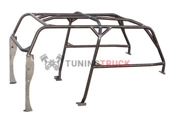 Каркас безопасности для Jeep LJ  03-06 от GenRight | Купить в Москве с доставкой по России. Каркас безопасности для Jeep LJ  03-06 от GenRight