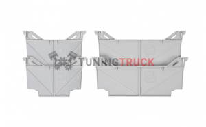 Набор разделителей для широких и узких ящиков систем хранения DECKED, по 2 шт.