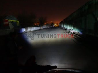 Комплект противотуманных LED-фар серия Dually SAE PRO 