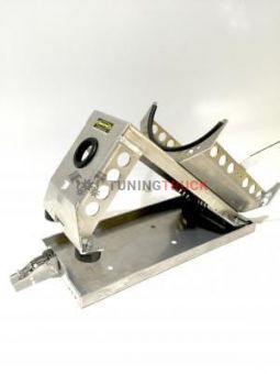 Base Mount, Floor Brkt., Alum, lockable latch, drain holes