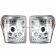 Ford Superduty 11-16 F250/F350/F450/F550 PROJECTOR HEADLIGHTS w/ CCFL HALOS & DRL - Clear / Chrome