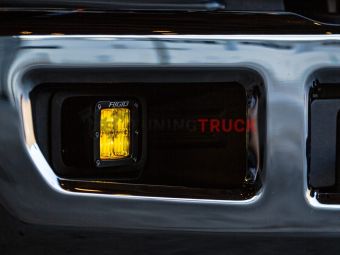 Комплект янтарных противотуманных LED-фар серия Dually SAE PRO 