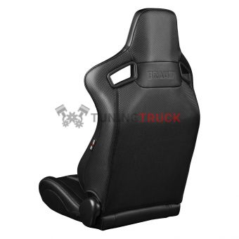 Спортивные сиденья анатомические серии Elite-X Series Sport Seats - Komodo Edition | Black Leatherette (Black Stitching)