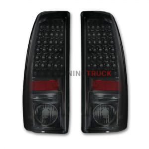 Chevy Silverado & GMC Sierra 99-07 (Fits 2007 "Classic" Body Style Only) LED TAIL LIGHTS - Smoked Lens