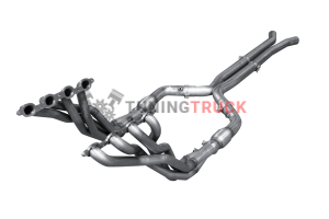 Длиннотрубный выпускной коллектор 1-7/8"×3'' с катализаторами для Cadillac CTS-V, 2016+