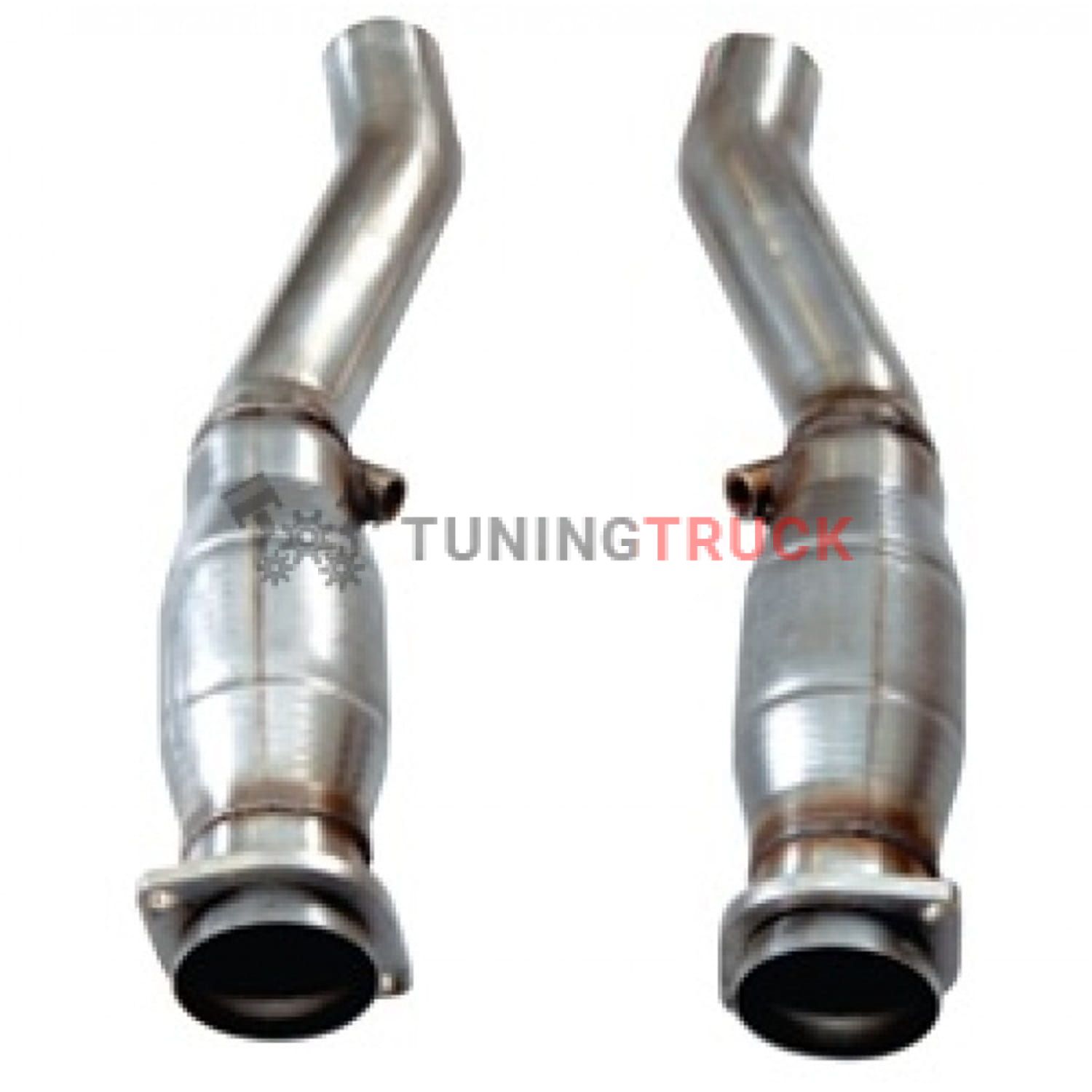 Соединительные трубы с кат. для Cadillac CTS-V LS6/LS2  5.7L/6.0L, 3'' x 2.5''