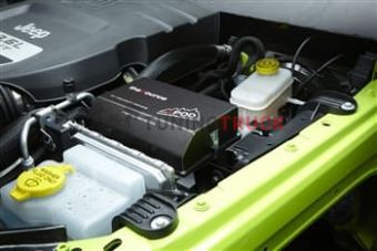 JK Switch Panel 6 Switch W/2-1/16 Inch Diameter Empty Gauge Hole 07-08 Wrangler JK Red sPOD