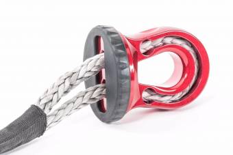 Коуш для синтетического троса 3/8-1/2" - красный