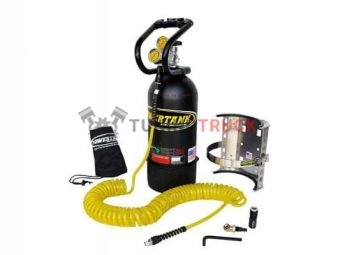 Набор "A" с кронштейном для пола и матово-черным баллоном CO2 10 lb