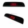 GMC & Chevy 14-17 Sierra & Silverado (3rd GEN) - Red LED 3rd Brake Light Kit w/ White LED Cargo Lights - Smoked Lens