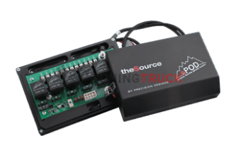 JK Switch Panel 6 Switch W/Air Gauge 09-17 Wrangler JK Red sPOD