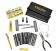 Kit, Tire Plug, 30 plugs, Aluminum tools, Roll-up bag, etc.