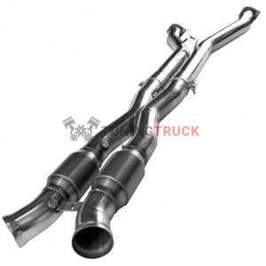 X-Pipe для Corvette C5, 1997-2004, 3'' x OEM', с кат. High Flow