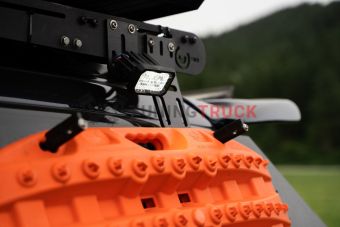 Белый LED-модуль SS2 Pro с красной подсветкой, дальний свет